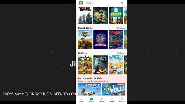 cloud game||jio cloud game||Best cloud gaming app for android 2023 смотреть онлайн