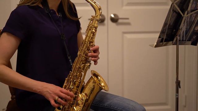 Sax 2-Octave Chromatic Scale starting on D смотреть онлайн