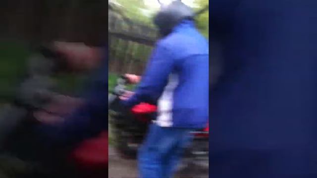 Жестко врезался на мотоцикле. Ржака, умора. Приколы 2018. Смех и боль. смотреть онлайн