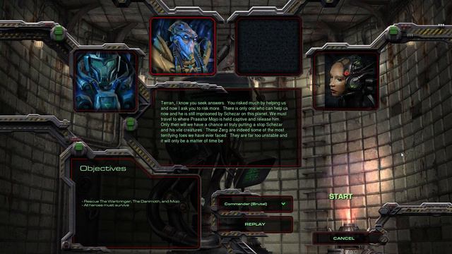 StarCraft II 2023 10 09 08 Enslavers Redux 04a 1 The Rescue Endgame cheater смотреть онлайн