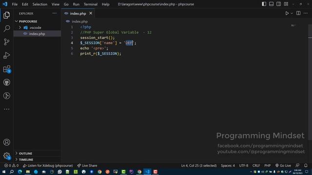 PHP Tutorial A-Z Bangla - PHP Super Global Variables 12 смотреть онлайн