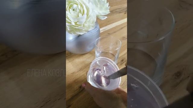 Как сделать искусственный воду для цветов из полимерной глины смотреть онлайн