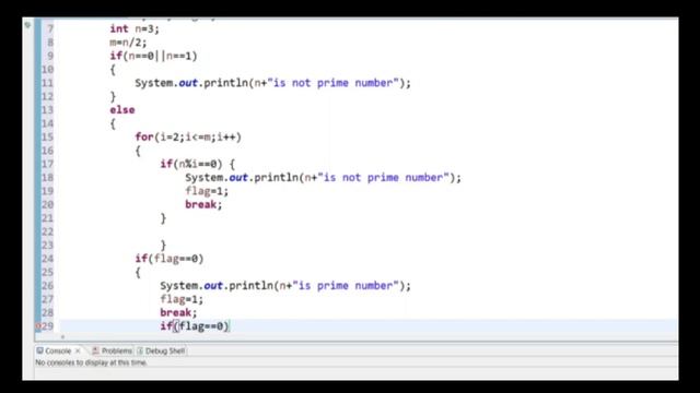 Prime number or not java program | Java basic program | Coding | basic coding | prime numbers смотреть онлайн