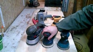 Эксцентриковые шлифмашины(ЭШМ)125 мм.Сравнительный обзор.Random Orbital Sander 125 mm.