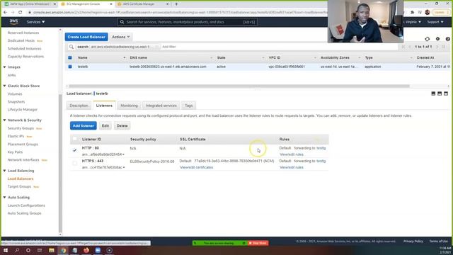 Week 12 | Using AWS Certificate Manager to Secure our Demo App | Redirect HTTP to HTTPS in ELB смотреть онлайн