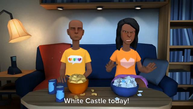 Little Bill Misbehaves At White Castle