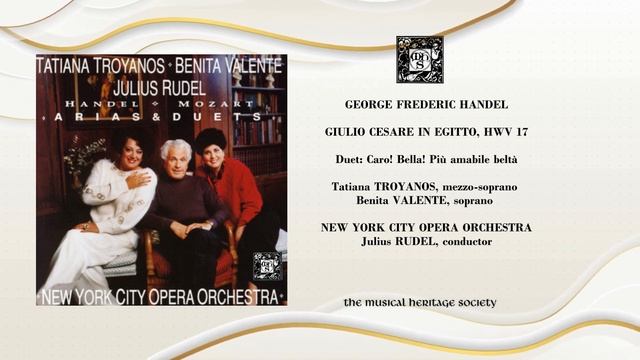 HANDEL: Giulio Cesare in Egitto - Duet: Caro! Bella! Più amabile beltà - TROYANOS, VALENTE, RUDEL смотреть онлайн