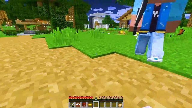 The BABY IN THE WINDOW In Minecraft! смотреть онлайн