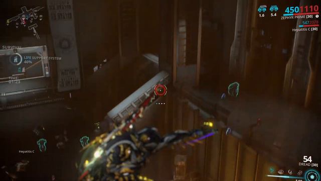 Warframe - Riven challenge | 3 headshots while aim gliding смотреть онлайн