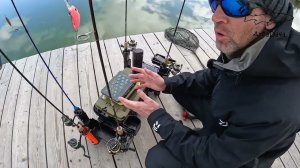 Чем ловят спортсмены. Обзор снаряжения для ловли прудовой форели, ящик Meiho с обвесом.