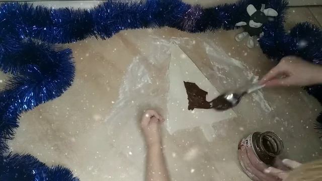 Пирог с листового теста "Новогодняя ёлочка". Супер просто и быстро! смотреть онлайн