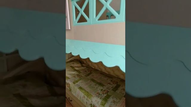 Дарион. Кровать домик для девочки. смотреть онлайн