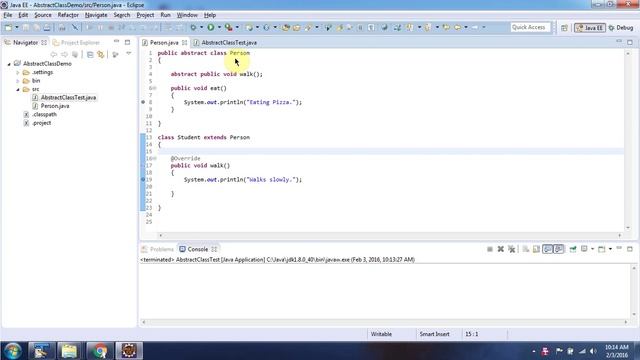 What is an abstract class and abstract method in Java? | Java Tutorial смотреть онлайн