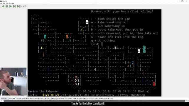 NetHack Gameplay Review: Tariru's 3.6.0 Ascension Streak, Game #40 (Arc Hum Mal Neu), Part 1 смотреть онлайн