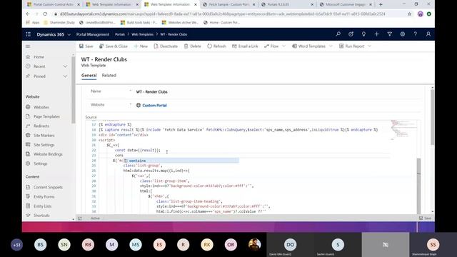 Custom Controls in Power Apps Portals Saturday - Sharminderpal Singh смотреть онлайн