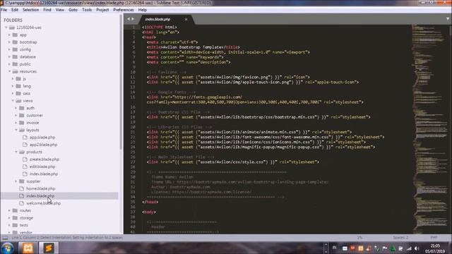 PROSES GANTI TEMPLATE DAN TAMBAH TABEL LARAVEL смотреть онлайн