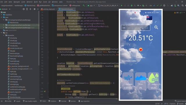 Building a Weather App with Java смотреть онлайн