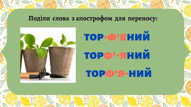 Перенос слів з апострофом #початковашкола смотреть онлайн