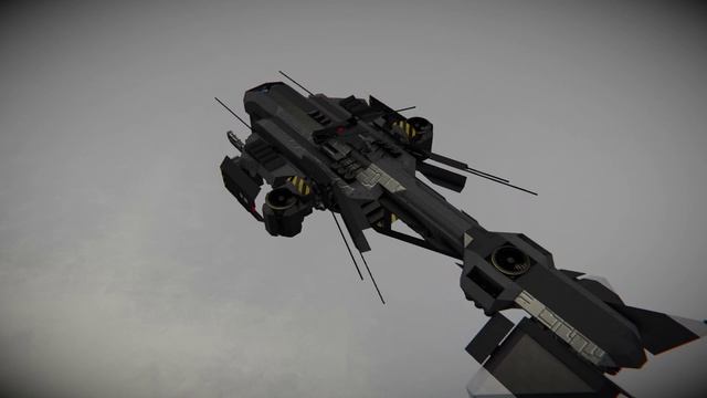 [SPACE ENGINEERS] PANTERA Gunship by Kelevra смотреть онлайн