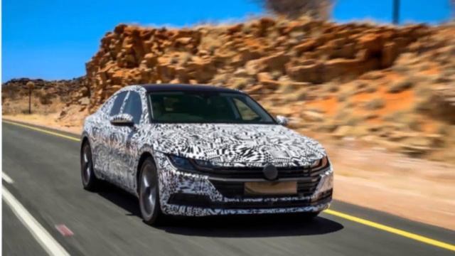 2018 Volkswagen Arteon Prototype Drive смотреть онлайн