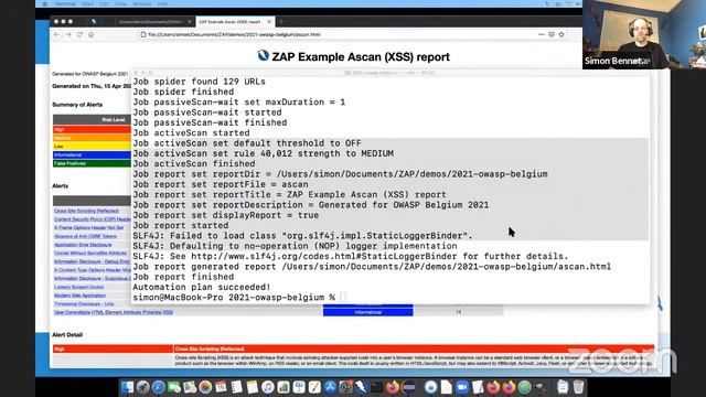 OWASP Belgium Virtual Chapter Meeting - Simon Bennetts - April 2021 смотреть онлайн