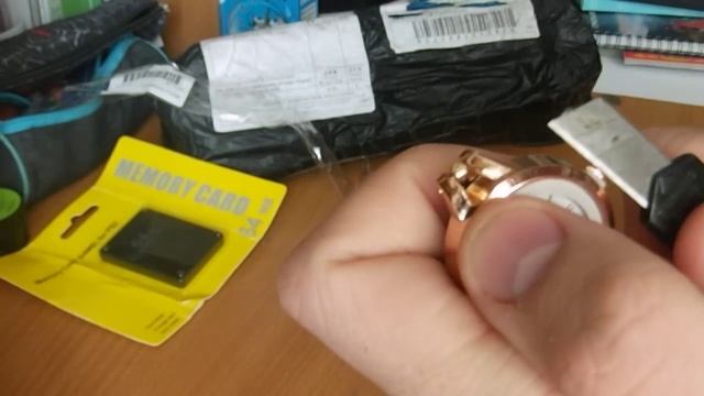 Посылки с ALIEXPRESS - Карта памяти для PS2 на 64MB, Женские часы и ШТАТИВ !!! смотреть онлайн