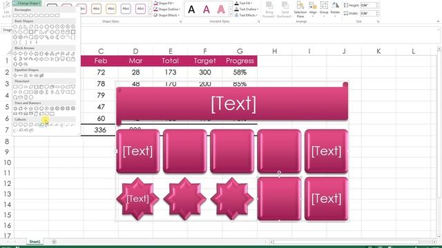 #25 How to Add Smart Art Graphics in Excel 2013 смотреть онлайн