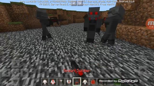 Супер мод!!!!ВОЙНА МИРОВ В МАЙНКРАФТ ПЕ!!! смотреть онлайн