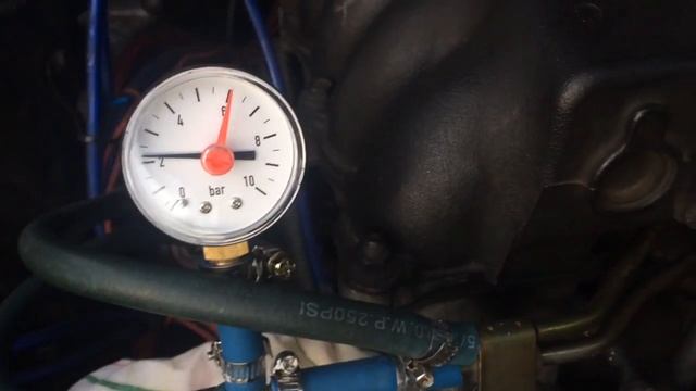 Замер давления топлива RB25DET