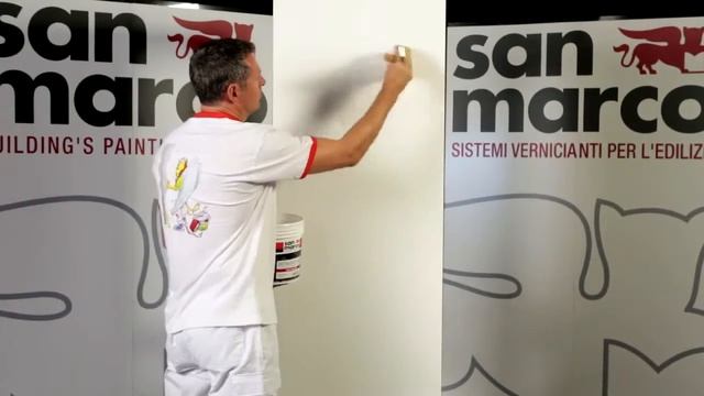 Декоративная краска San Marco Marcopolo Luxury - обучающее видео по нанесению