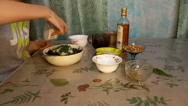 салат "Свекла с орехами".ВКУСНО и ПОЛЕЗНО! смотреть онлайн
