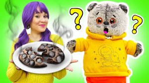 Приключения Кота Дымка – Дымок готовит печенье  Игры для детей в готовку из Плей До