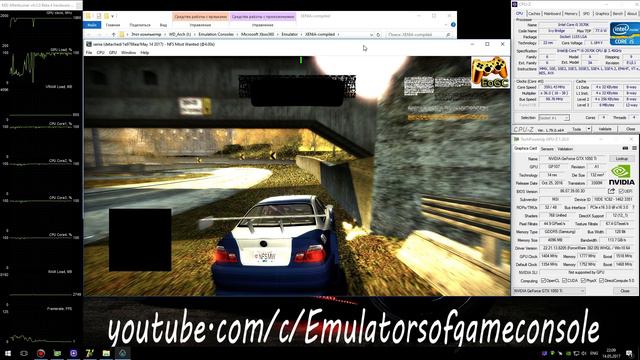 XENIA Xbox 360 Emulator - NFS: Most Wanted (2005). Ingame. OpenGL. Test #2 смотреть онлайн