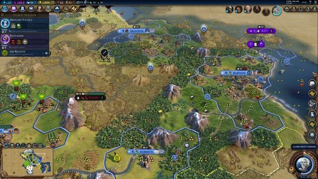 Boosting Production - Civ 6 Deity Babylon & Heroes and Legends Update - Part 4 смотреть онлайн