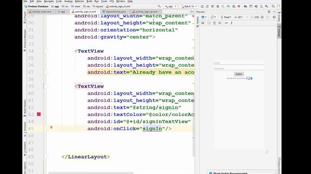 How to set Fire base java file in Android Studio [8th part of project] Bangla tutorial, Part 79 смотреть онлайн