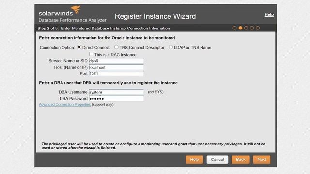 SolarWinds Database Performance Analyzer - Registering Databases for Monitoring смотреть онлайн
