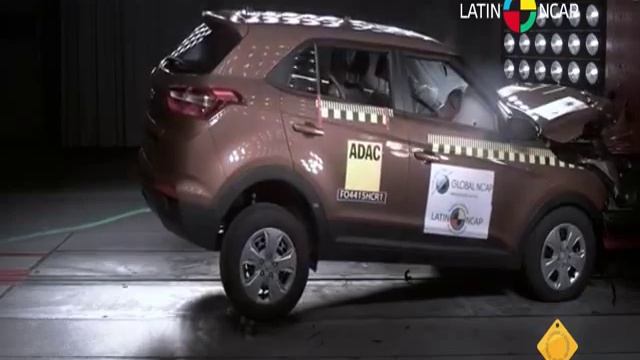 Duster V/S Frod Ecosport V/S Creta Crash Test EuroNCAP, LATIN NCAP Safety Rating смотреть онлайн