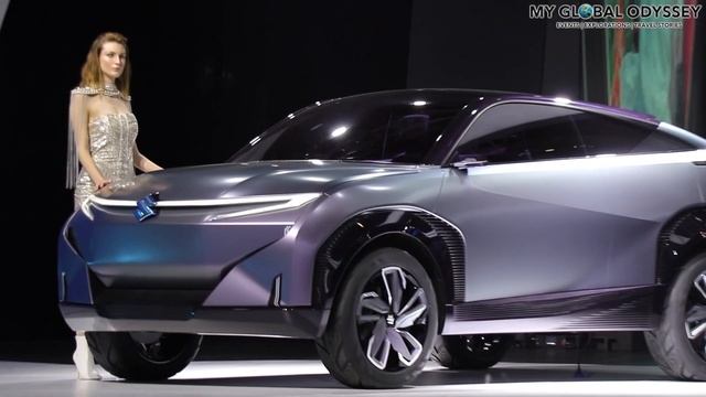 Maruti Suzuki Futuro e Concept Car 2021 showcased at AutoExpo 2020 смотреть онлайн