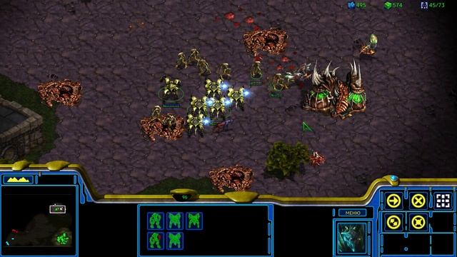 Прохождение StarCraft: Remastered - Эпизод III - 3. Позиционное преимущество / Higher Ground смотреть онлайн