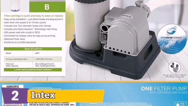 ⭕ Top 5 Best Sand Filter for Above Ground Pool 2023 [Review and Guide] смотреть онлайн