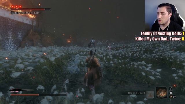 Sekiro Isshin Sword Saint Reaction Finale | Sekiro Blind First Playthrough смотреть онлайн