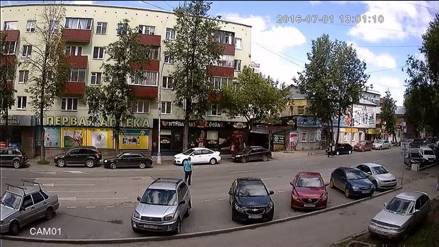 Дневное видео с AHD видеокамеры EL MDp2(3.6) смотреть онлайн