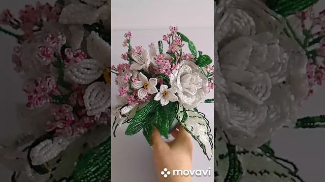 Весенния композиция из бисера??? смотреть онлайн