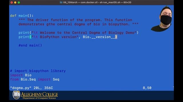 08 Demo of Biopython смотреть онлайн