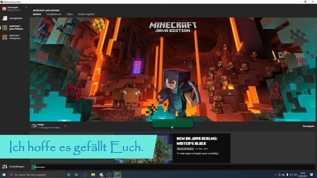Minecraft Forge Installation (1.7.10) смотреть онлайн