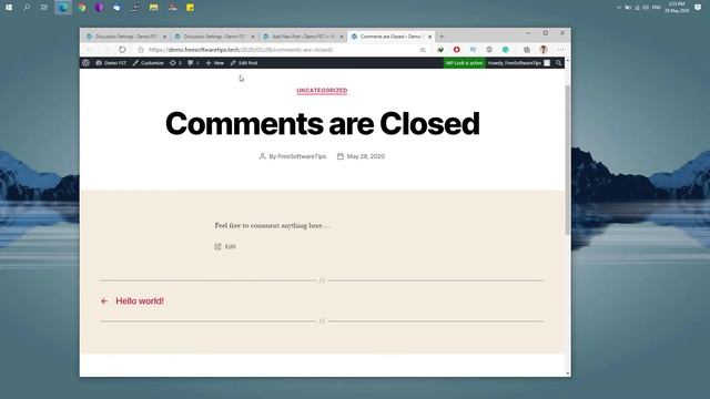 How to easily fix Wordpress Comments are Closed (2020) смотреть онлайн