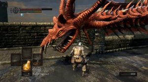 Dark souls remastered гайд как убить Красную Виверну в начале игры. Красный дранон. Гайд Дарк соулс