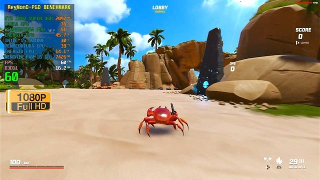 PALIT GTX 1650 SUPER - Crab Champions - 1080P - 150 RESOLUSION- 2023 смотреть онлайн