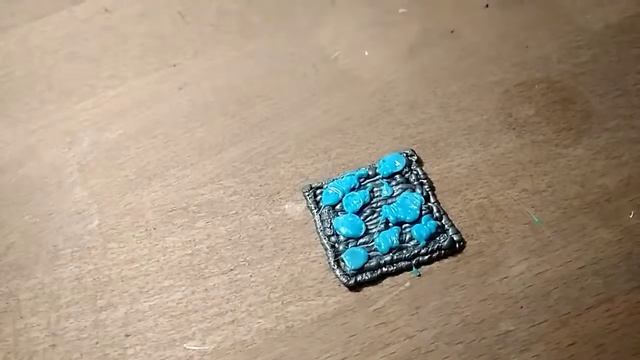 3 d ручка рисую алмазную руду из Майнкрафта + обзор 3 д ручки. смотреть онлайн