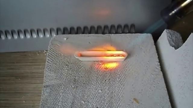 Плавка серебра в домашних условиях смотреть онлайн